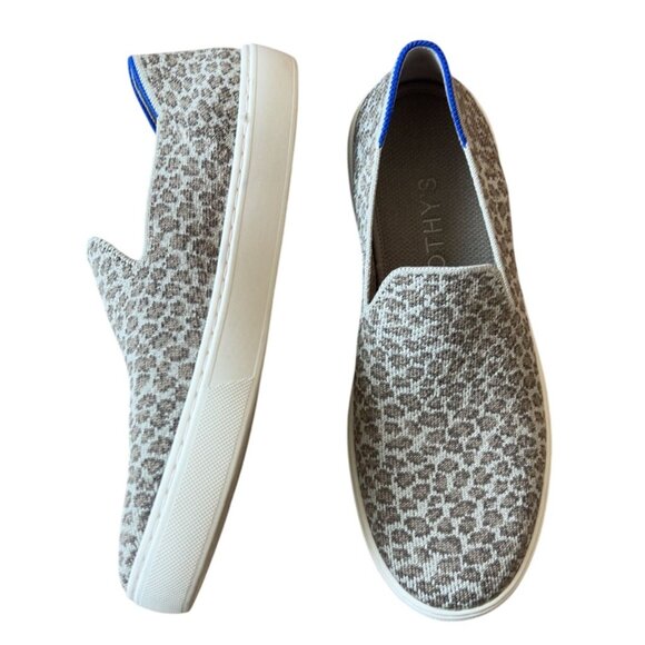 Rothy's slip on sneaker leopard print size 8.5 - Picture 7 of 8